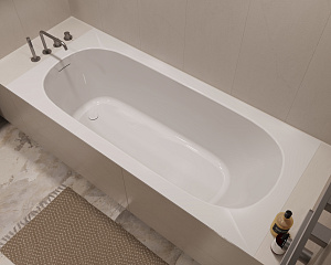 Ванна Vincea VBT-710-1700 170x75 пристенная прямоугольная