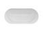 Ванна из искуственного камня Solid Surface Taliente Рапалло (Rapallo) RA16878SS 169х79 отдельностоящая овальная