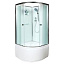 Душевая кабина AvaCan D10 100x100 четверть круга без крыши ориентация универсальная