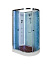 Душевая кабина AvaCan EM2012LNLED+GM 120x90 асимметричная без крыши ориентация левая с гидромассажем