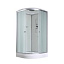 Душевая кабина AvaCan D2080 80x80 четверть круга с крышей ориентация универсальная