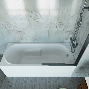 Ванна Vincea VBT-2A170-FR 170x75 пристенная прямоугольная