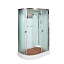 Душевая кабина AvaCan D012SR 120x90 асимметричная с крышей ориентация правая