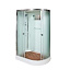 Душевая кабина AvaCan D012SL 120x90 асимметричная с крышей ориентация левая