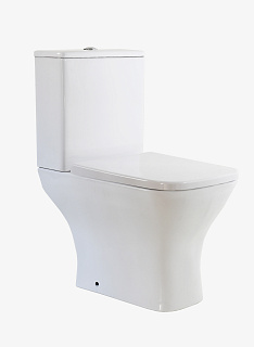Унитаз напольный с бачком Taliente Элеганте (Elegante) EL35055 белый с сиденьем микролифт смыв воронка-водоворот