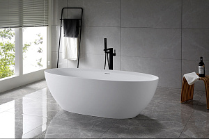 Ванна Vincea VBT-4S01MW 170х76 отдельностоящая овальная