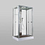 Душевая кабина AvaCan Z1912LEDMT 120x90 прямоугольная с крышей ориентация универсальная с гидромассажем и электрикой