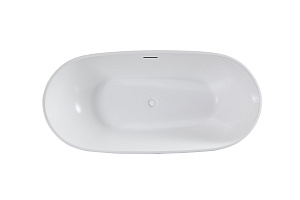 Ванна Vincea VBT-408-1800MW 180х82 отдельностоящая овальная