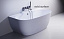 Ванна Astra Form Атрия пристеночная 1010075 170х85 пристенная прямоугольная Solid Surface