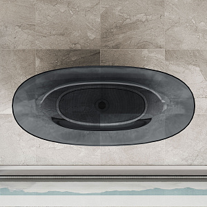 Ванна Vincea VBT-6T01B 170х75 отдельностоящая овальная