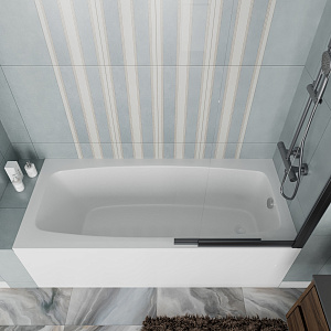 Ванна Vincea VBT-2S170-FR 170x75 пристенная прямоугольная